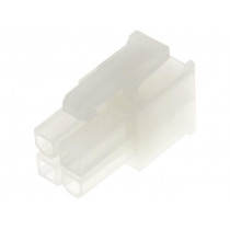 794954-4; Plug; wire-board; female; VAL-U-LOK; 4.2mm; PIN: 4; w/o contacts; TE Connectivity
