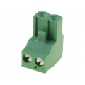 796634-2; Pluggable terminal block; 5.08mm; ways: 2; straight; plug; female; TE Connectivity 796634-2; Pluggable terminal block; 5.08mm; ways: 2; straight; plug; female; TE Connectivity