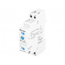 80.82.0.240.0000; Timer; 0,1s÷20min; DPST-NO; 250VAC/6A; 24÷240VAC; 24÷240VDC; DIN; FINDER