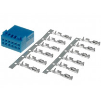; Kit; plug; Quadlock; PIN: 12; blue; Car model: VW 2011->; 4CARMEDIA