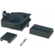 ; Kit; plug; RNS; PIN: 18; black; 10 pins; 4CARMEDIA
