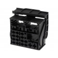 ; Connector housing; plug; Quadlock; PIN: 52; black; 4CARMEDIA