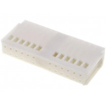 ; Connector housing; plug; Quadlock; PIN: 24; white; 4CARMEDIA