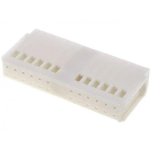 ; Connector housing; plug; Quadlock; PIN: 24; white; 4CARMEDIA