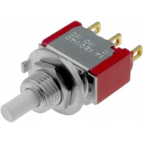 8121SHZGE; Switch: push-button; Pos: 2; SPDT; 1A/120VAC; 1A/28VDC; ON-(ON); C&K