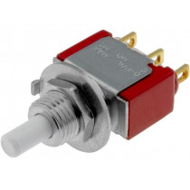 8125SHZBE; Switch: push-button; Pos: 2; SPDT; 0.02A/20VAC; 0.02A/20VDC; C&K
