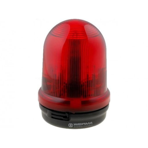 82610000; Signaller: lighting; continuous light; red; Series: 826; 12÷240VDC; WERMA