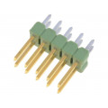 826632-5; Pin header; pin strips; AMPMODU MOD II; male; PIN: 10; straight; TE Connectivity 826632-5; Pin header; pin strips; AMPMODU MOD II; male; PIN: 10; straight; TE Connectivity