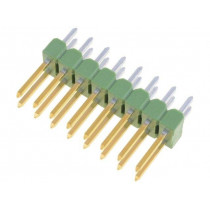 826632-8; Pin header; pin strips; AMPMODU MOD II; male; PIN: 16; straight; TE Connectivity