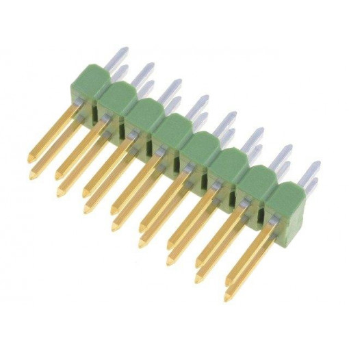 826632-8; Pin header; pin strips; AMPMODU MOD II; male; PIN: 16; straight; TE Connectivity