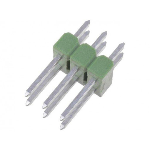 826925-3; Pin header; pin strips; AMPMODU MOD II; male; PIN: 6; straight; TE Connectivity