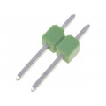 826926-2; Pin header; pin strips; AMPMODU MOD II; male; PIN: 2; straight; TE Connectivity