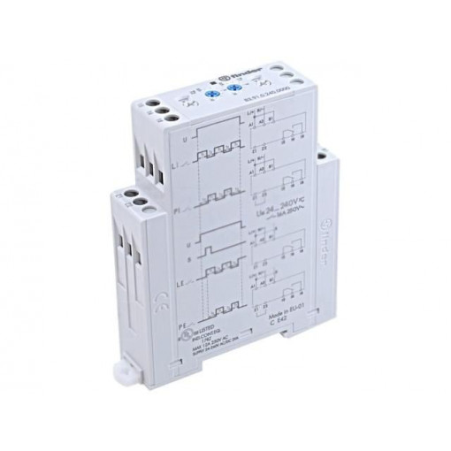 83.91.0.240.0000; Timer; 0,05s÷10days; SPDT; 250VAC/16A; 24÷240VAC; 24÷240VDC; DIN; FINDER