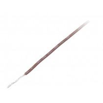 83005 001100; Wire; stranded; Cu; 0.35mm2; 22AWG; brown; teflon; 30m; BELDEN