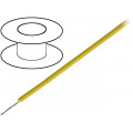 83005 004100; Wire; stranded; Cu; 0.35mm2; 22AWG; yellow; teflon; 30m; BELDEN