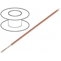 83005 007100; Wire; stranded; Cu; 0.35mm2; 22AWG; violet; teflon; 30m; BELDEN