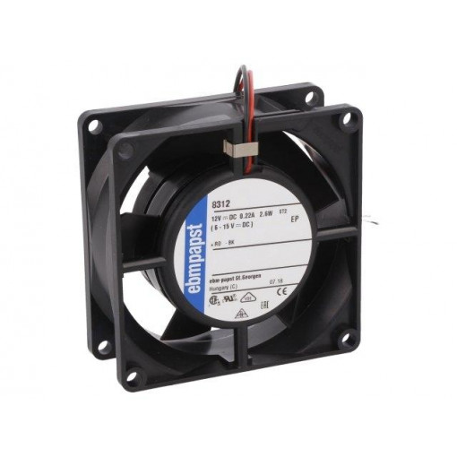 8312; Knob wing; Ext.thread: M5; 16mm; H: 13mm; polyamide; W: 25mm; ELESA+GANTER