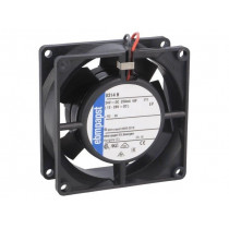 8314H; Fan: DC; axial; 24VDC; 80x80x32mm; 80m3/h; 48dBA; ball bearing; EBM-PAPST
