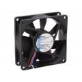 8412 NH; Fan: DC; axial; 80x80x25mm; 79m3/h; 37dBA; ball bearing; 3600rpm; EBM-PAPST
