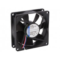 8412 NME; Fan: DC; axial; 80x80x25mm; 58m3/h; 27dBA; ball bearing; 2600rpm; EBM-PAPST