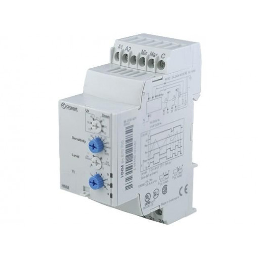 84870700; Module: level monitoring relay; conductive fluid level; DIN; CROUZET