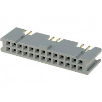 8526-4500PL; Socket; IDC; female; PIN: 26; straight; THT; gold-plated; 3A; 2.54mm; 3M