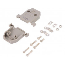 8630CH15UNCLF; Enclosure: for D-Sub connectors; D-Sub 15pin,D-Sub HD 26pin; AMPHENOL