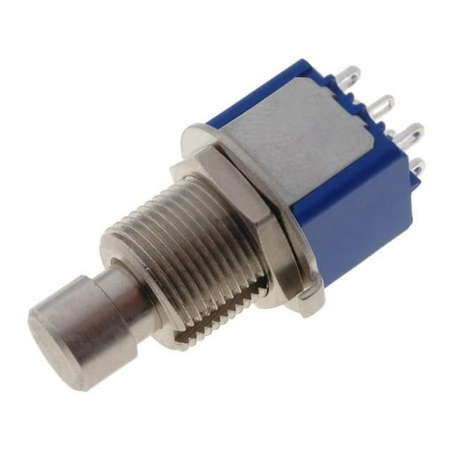 8642A5X933; Switch: push-button; Pos: 2; DPDT; 3A/250VAC; 4A/30VDC; ON-(ON); APEM 8642A5X933; Switch: push-button; Pos: 2; DPDT; 3A/250VAC; 4A/30VDC; ON-(ON); APEM
