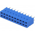 87606-810LF; Socket; wire-board; female; DUBOX; 2.54mm; PIN: 20; THT; 2A; straight; AMPHENOL