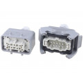 87848110032; Connector: HAN; male + female; plug +plug; Han Kit; PIN: 10; 10+PE; HARTING