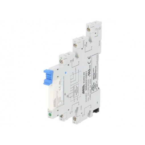 88E2H3120U1; Relay: interface; SPDT; Ucoil: 120VAC; 6A; 6A/250VAC; 6A/30VDC; IP20; MORSETTITALIA