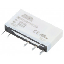 88RED012H1Z0; Relay: electromagnetic; SPDT; Ucoil: 12VDC; 6A/250VAC; 6A/30VDC; 6A; MORSETTITALIA