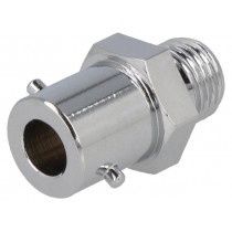 89-20508012-G014; Bayonet coupler; Mat: brass,nickel; 12.3mm; Thread: G 1/4