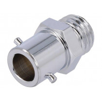 89-20508030-MM10; Bayonet coupler; Mat: brass,nickel; 12.3mm; Thread: M10x1; GUENTHER