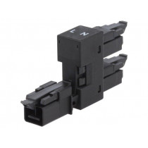 890-1636; Transition: T adapter; male,female x2; 890; 16A; 250V; ways: 2; Y; WAGO