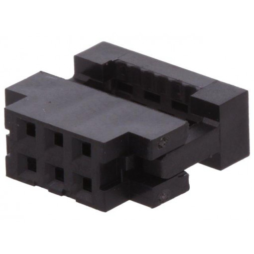 89361-106LF; Plug; IDC; female; PIN: 6; without strain relief; IDC; 1mm; AMPHENOL