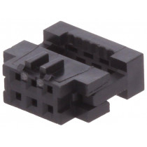 89361-706LF; Plug; IDC; female; PIN: 6; without strain relief; IDC; 1mm; AMPHENOL