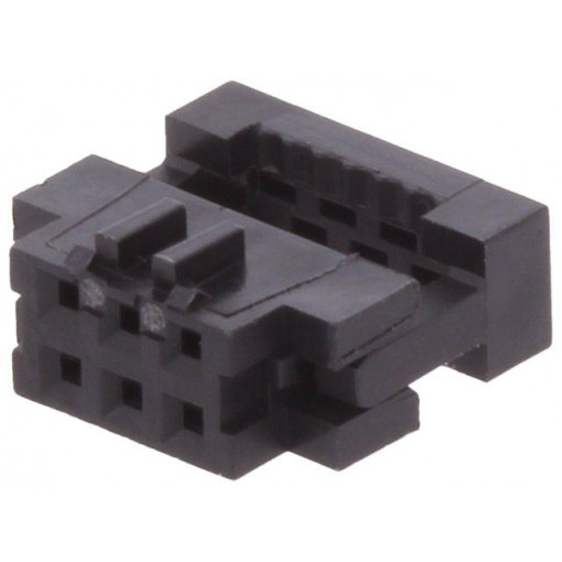 89361-706LF; Plug; IDC; female; PIN: 6; without strain relief; IDC; 1mm; AMPHENOL