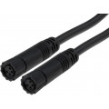 LTW8P-04AFFM-SL7A02; Connector: M8; 2m; female; PIN: 4; straight; plug; 3A; IP67; 30V; AMPHENOL