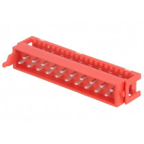 9-215083-0; Micro-MaTch; plug; male; PIN: 20; IDC; for ribbon cable; 1.27mm; TE Connectivity