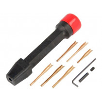 91285-1; Tool: for demounting of terminals; terminals; Size: 28AWG÷22AWG; TE Connectivity