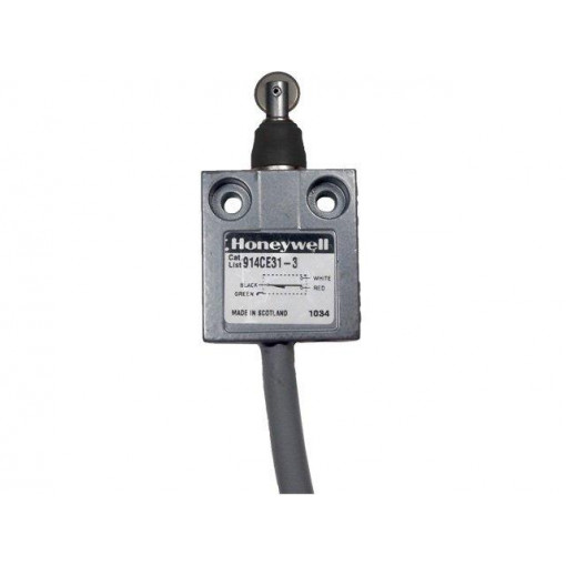914CE31-3; Limit switch; oblong metal roller Ø12,4mm; SPDT; 5A; max.240VAC; HONEYWELL