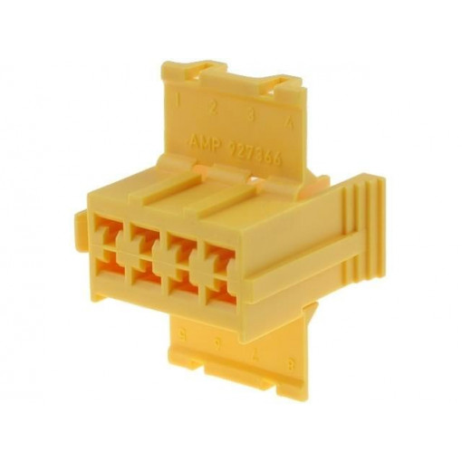 927366-1; Connector: wire-board; Junior Timer; plug; female; PIN: 8; yellow; TE Connectivity