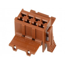 927368-1; Connector: wire-board; Junior Timer; plug; female; PIN: 8; brown; TE Connectivity