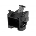 929505-2; Connector: wire-wire; JPT; plug; male; PIN: 6; w/o contacts; black; TE Connectivity