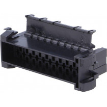 929505-7; Connector: wire-wire; JPT; plug; male; PIN: 22; w/o contacts; black; TE Connectivity