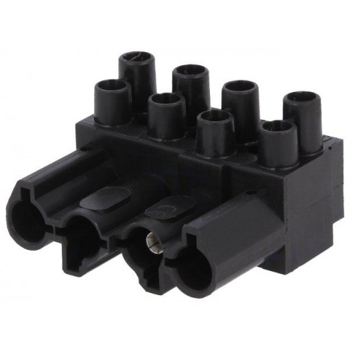 93.031.4853.0 ST18/4B SW; Connector: pluggable terminal block; screw terminal; female; WIELAND