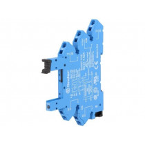 93.51.7.024; Socket; 6A; Mounting: DIN; Leads: spring clamps; -40÷70°C; IP20; FINDER