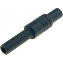 934096-100; Socket; 4mm banana; 24A; 1kVDC; black; screw; HIRSCHMANN T&M