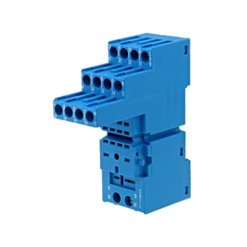 94.02SPA; Socket; PIN: 8; 10A; 250VAC; Application: 85.02,55.32; Mounting: DIN; FINDER